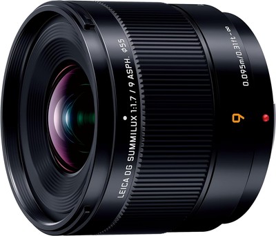 Panasonic LEICA DG SUMMILUX 9mm f/1.7 ASPH Ultra Wide Angle Lens