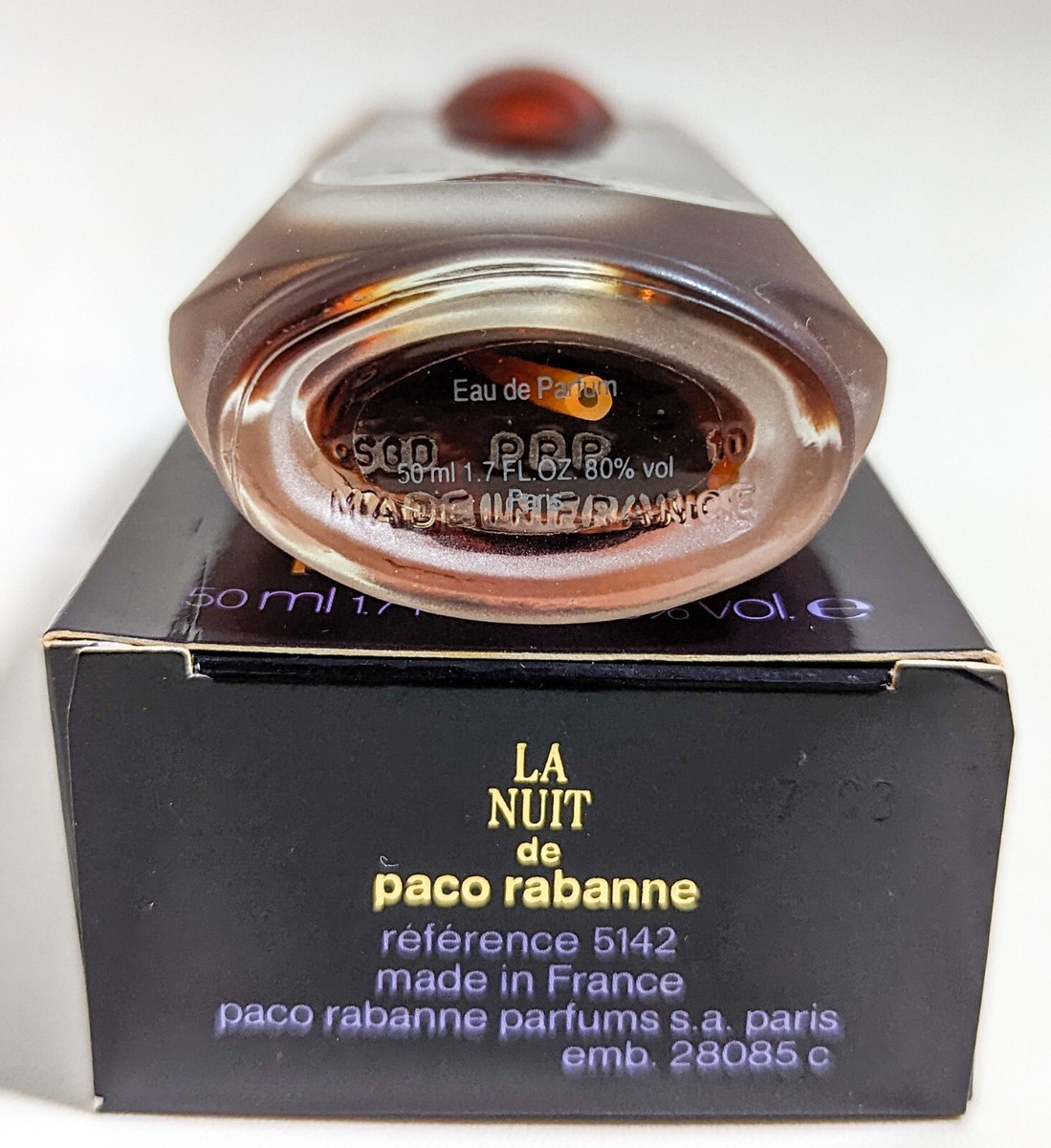 Paco Rabanne La Nuit Eau de Parfum 50ml / 1.7oz spray vintage Free