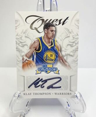 クレイトンプソン 直筆サイン 2015 panini クレイトンプソン 直筆