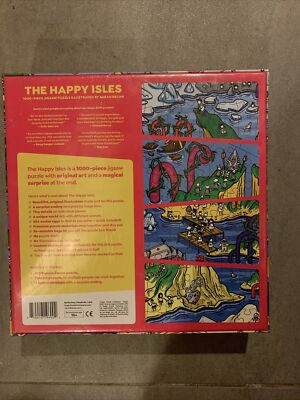 The Magic Puzzle Company The Happy Isles 1000 Piece Jigsaw Puzzle