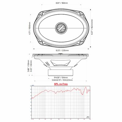 DS18 ZXI-694 ELITE 6x9