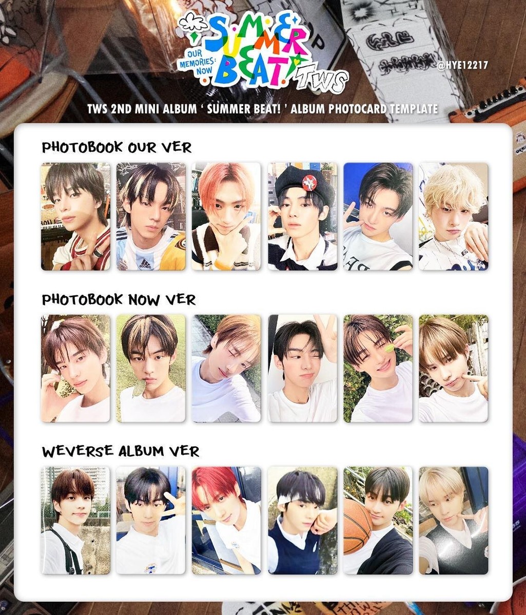 TWS シニュ summer beat weverse ラキドロ トレカ TWS シニュ トレカ