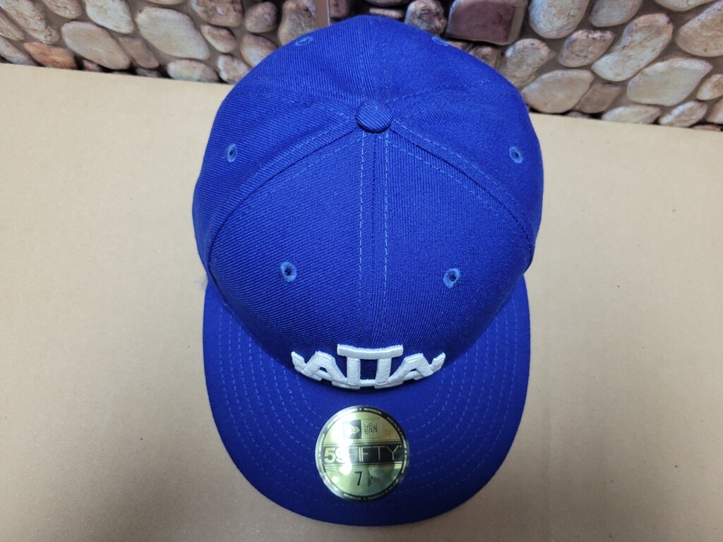 LA Dodgers MLB NEW ERA 59Fifty-TM Disturb Mirror Blue Flat Bill