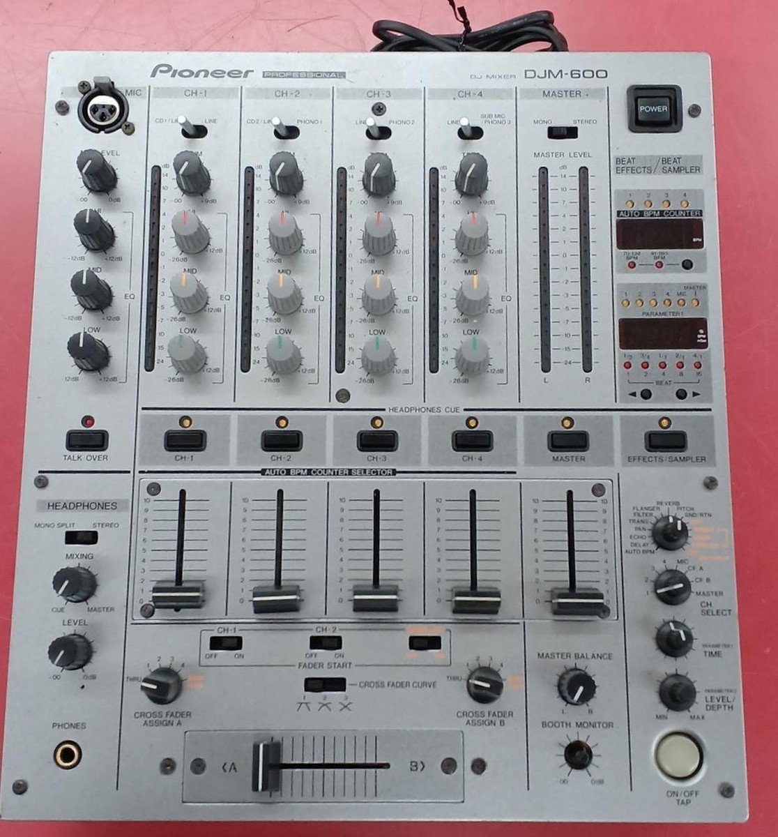 22 pioneer DJM-600 DJミキサー 22 pioneer DJM-600 DJミキサー