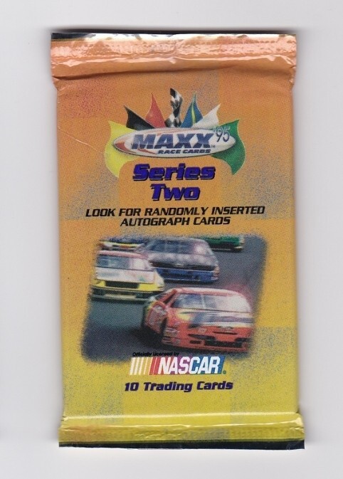 NASCAR 1995 Maxx Racing Series 1, 2 & Premium(5 PACKS) 44 Cards