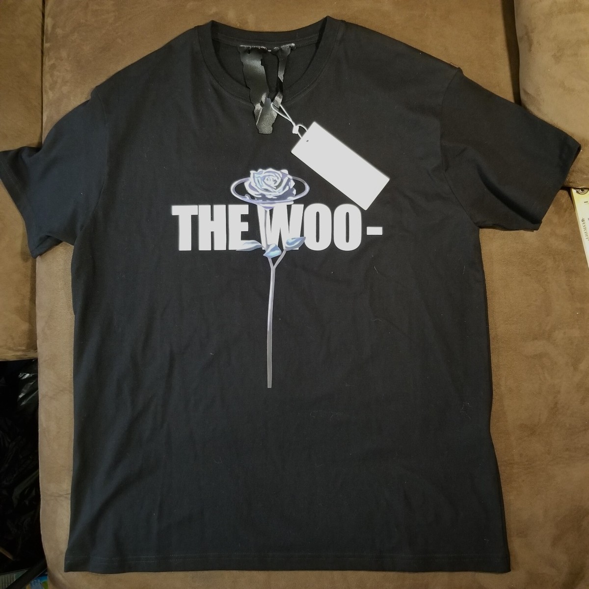 NWT VLONE T-SHIRT THE WOO BLACK WITH FRONT AND BACK GRAPHIC XL | eBay