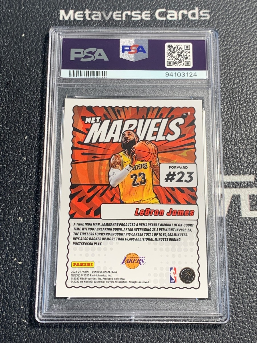 PSA10 2021 ドンラス NET MARVELS レブロン マーベル