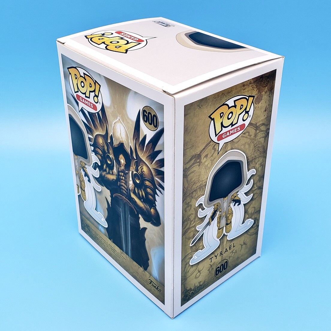 Funko POP! Games Diablo Tyrael Angel Figure Statue #600 Insider