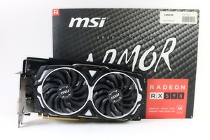 マイニング未使用】Radeon RX590 VRAM8GB マイニング未使用】Radeon