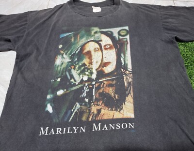 rare Vintage 90s 1997 Marilyn Manson one of the Beautiful People T