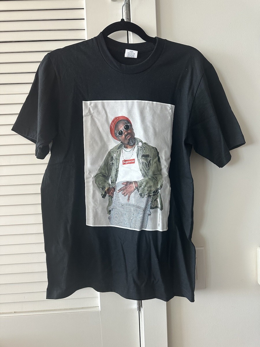 Supreme Andre 3000 Black Tee Shirt- Size S | eBay