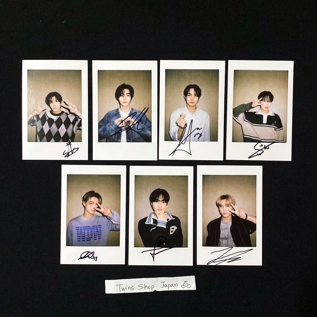 ENHYPEN signed (Print) Polaroid Photocard orange blood Macau