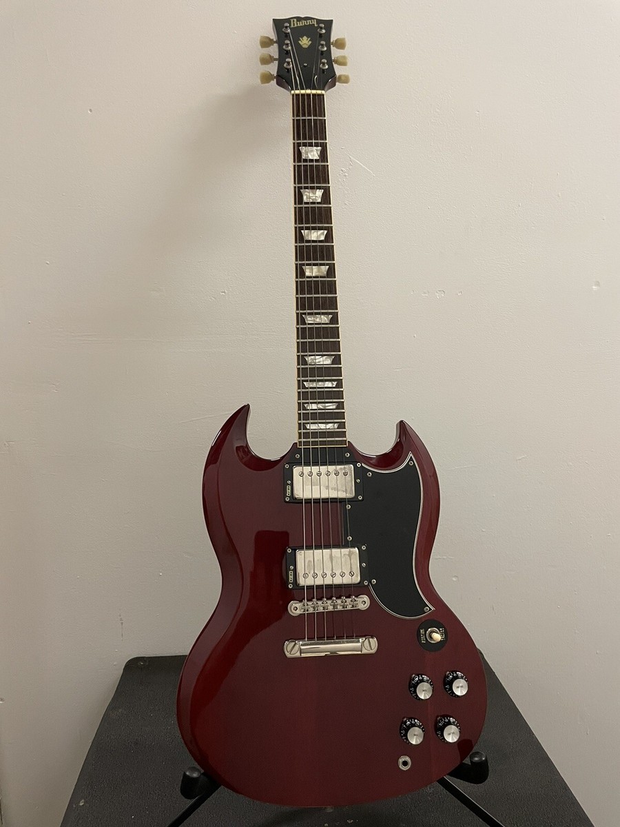 1995 Fernandes Burny Gibson '63 SG Model Copy Cherry Guitar Japan