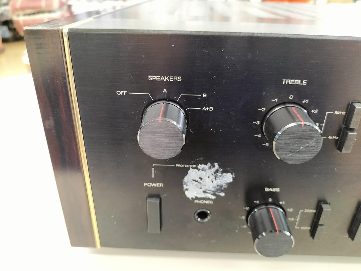 奇跡！山水最高峰！レストア済完動美品！山水高級プリメインアンプAU