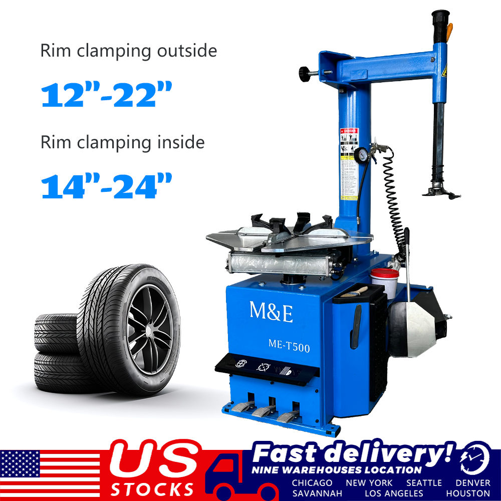 Motooltech ME-T500 2.0HP Tire Changer Machine Wheel Tire Changer