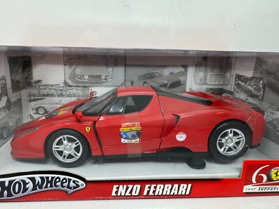 Hot Wheels Enzo Ferrari 1:18 Diecast 60th Anniversary 1947-2007 | eBay