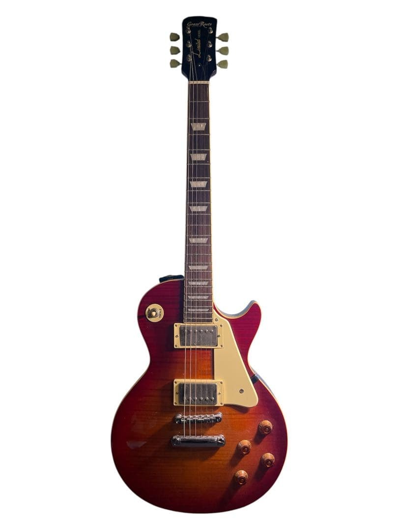 GrassRoots Limited Model Les Paul type Electric Guitar Used From