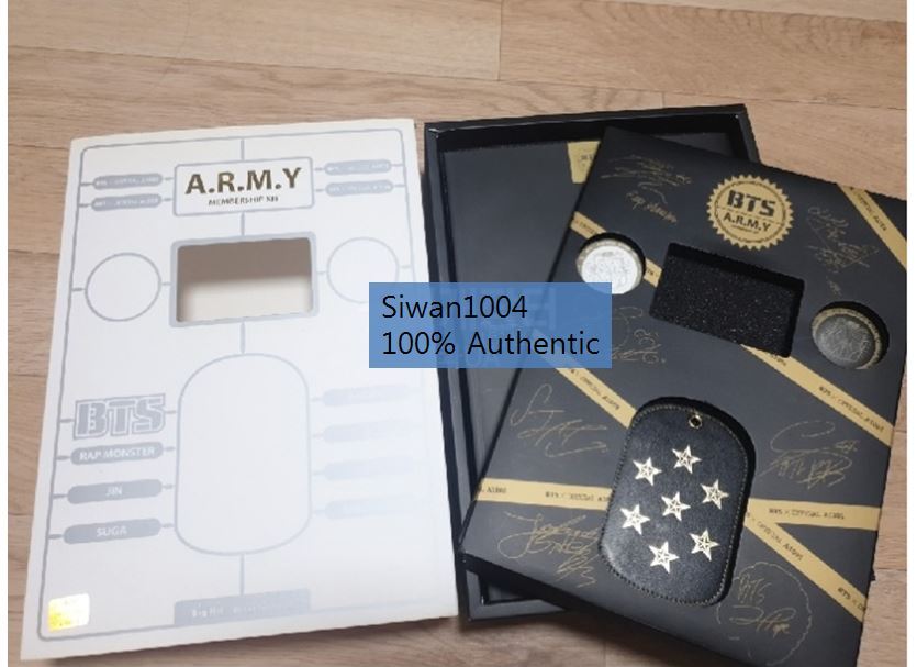 BTS Global Official Fanclub ARMY 1st term ARMY ZIP Full Kit W/O