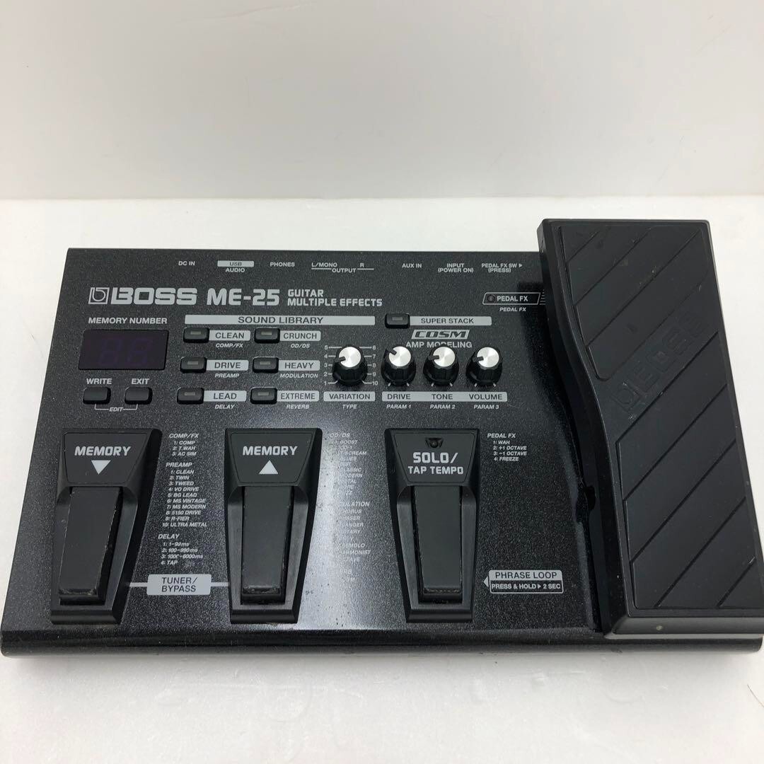 BOSS ME-25 Multiple Effects Guitar Effect Pedal | eBay