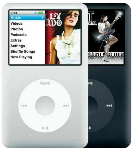 Apple iPod Classic 160GB Silver MC297J/A Portable Media Player