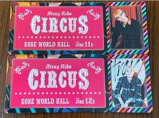 straykids スキズ circus 会場特典 C賞 直筆 サイン ポスター