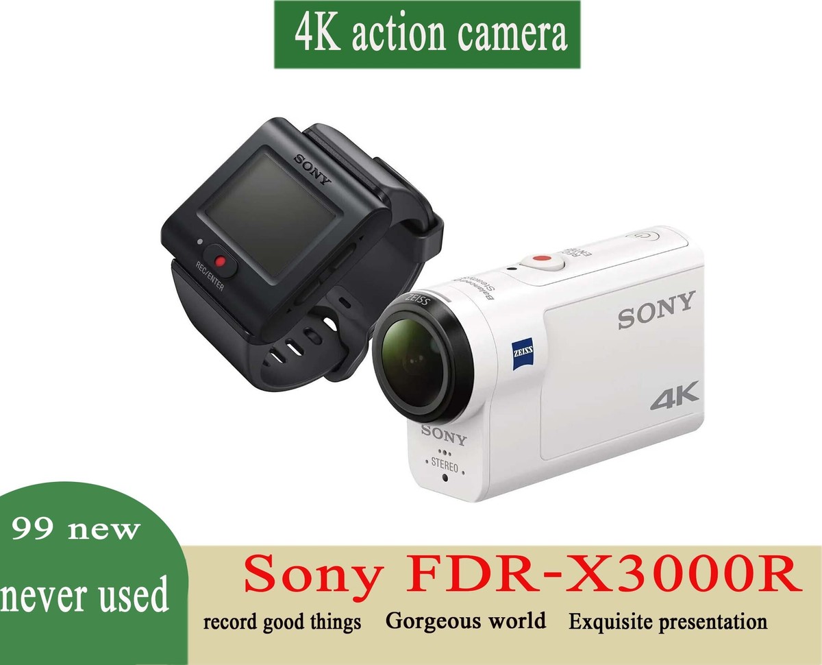 Sony FDR-X3000R & Live View Remote Kit Action Cam Camcorder Camera