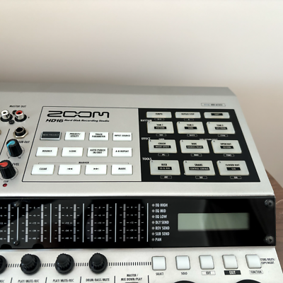 ZOOM HD16CD HDD MTR マルチトラックレコーダー Zoom HD16 マルチ