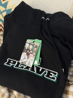 PLAY HOODIE L SIZE | TEAM PLAVE HOODIE BLACK L | eBay