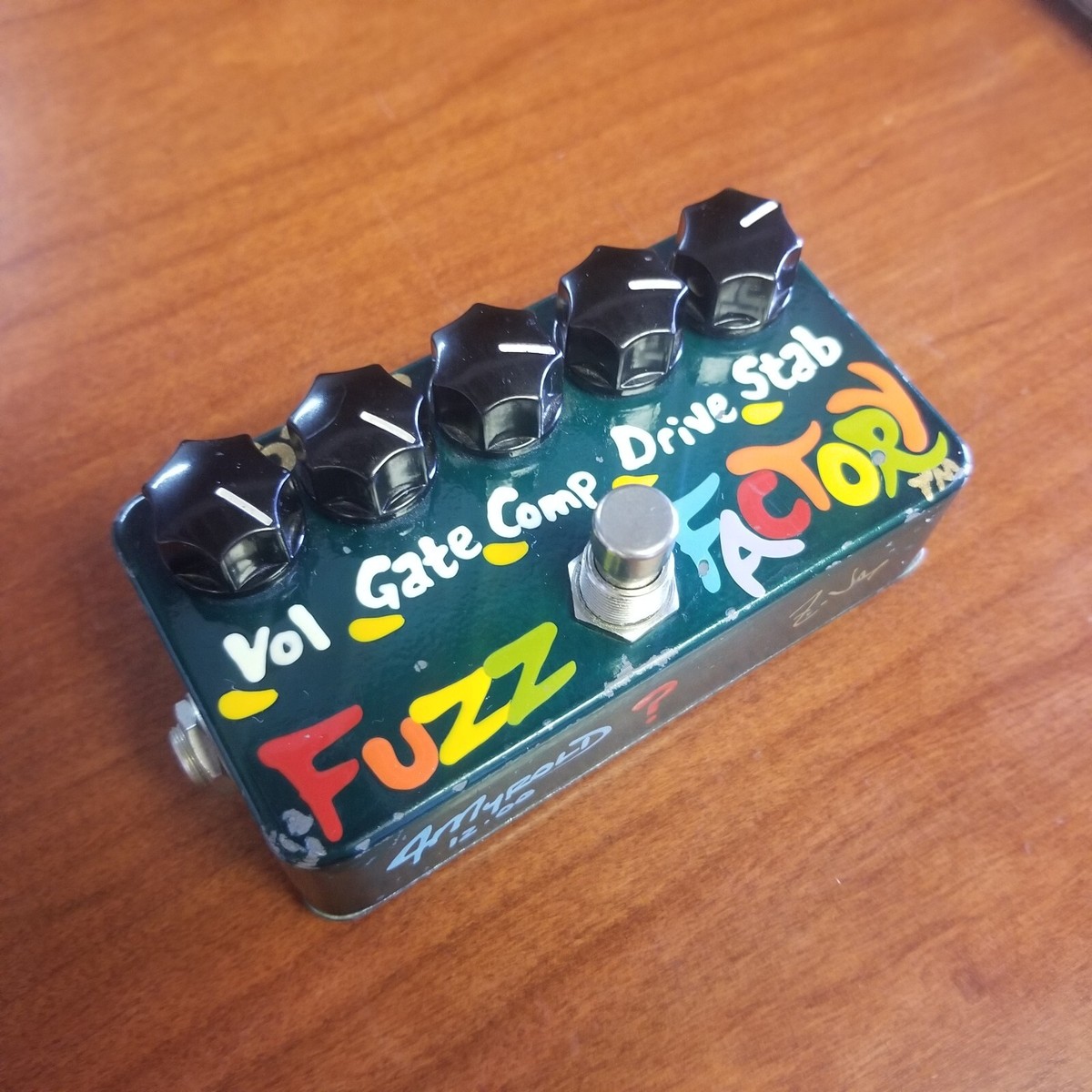 Zvex Fuzz Factory Hand Painted Fuzz - Tested And Working | eBay