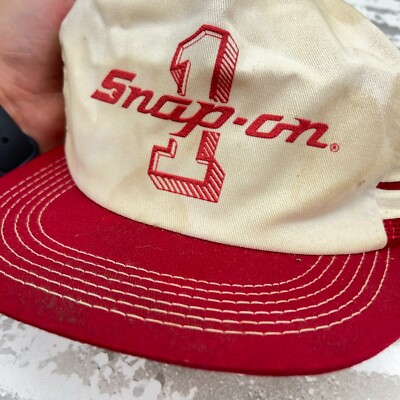 Vintage Snap On Tools Trucker Hat Cap K Products 3 Stripe USA