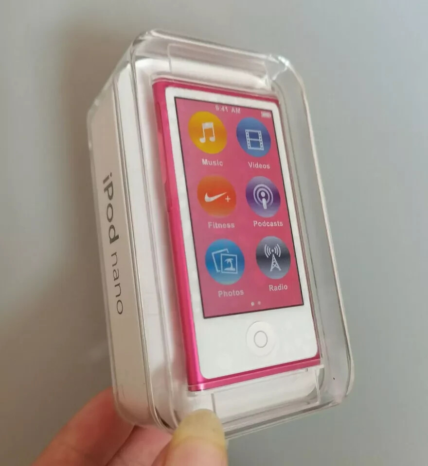 Apple iPod nano 7th Generation 16GB MP4 Player - Pink for sale