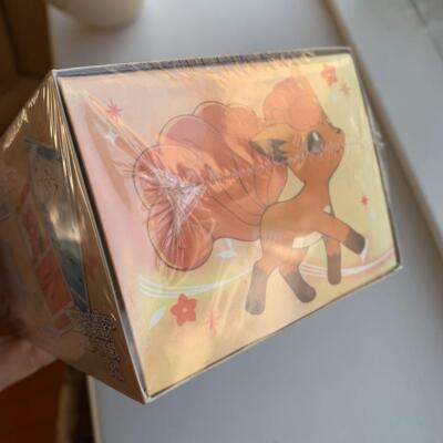 Pokemon Center Card Game Arora Rokon Vulpix Special BOX Rokon's