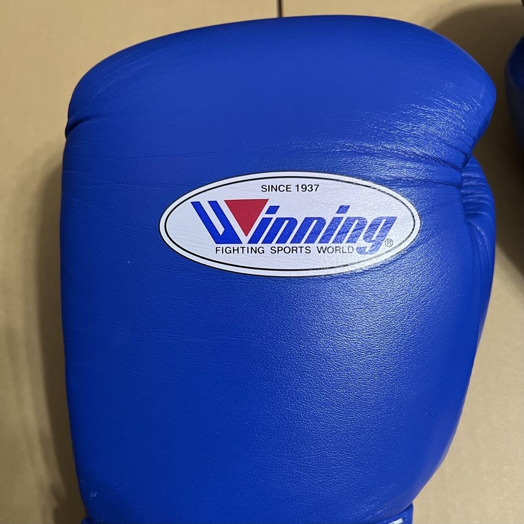 Winning ボクシンググローブ 14oz 青 ソフトタイプ ウイニングソフト