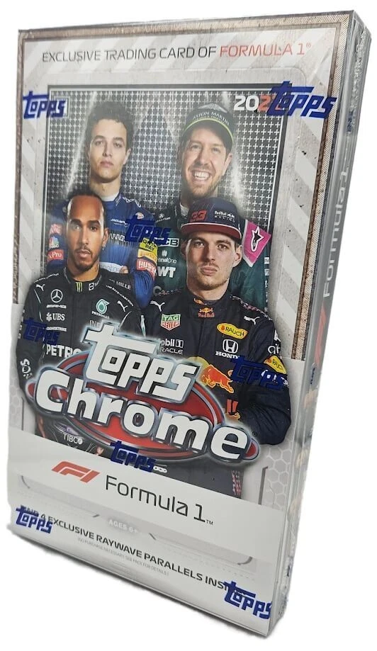 2021 Topps Chrome Formula 1 Racing Factory Sealed Hobby Lite Box