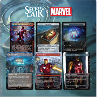 Secret Lair x Marvel's Iron Man - Sealed - MTG | eBay