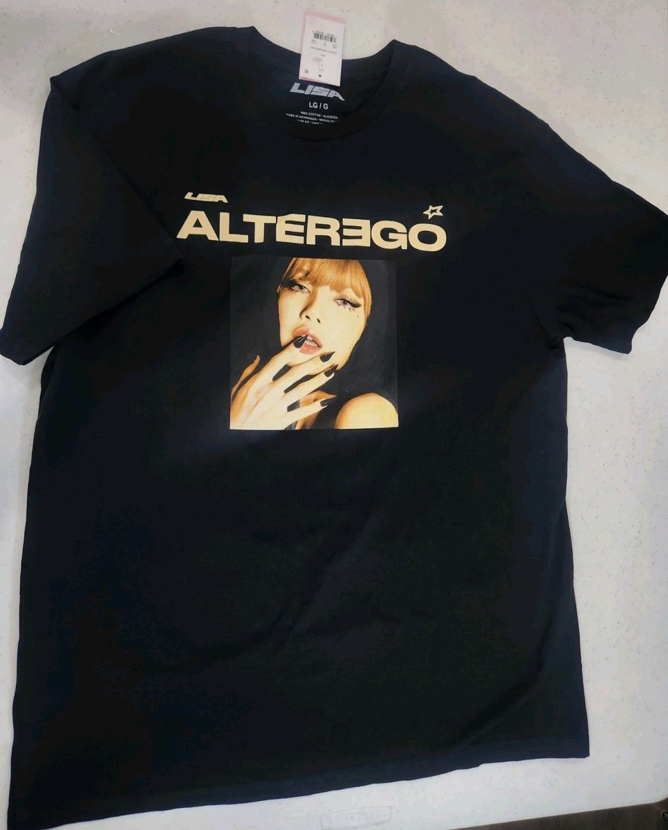 LISA ALTER EGO グラフィックTシャツ ブラック NEW BlackPink LISA