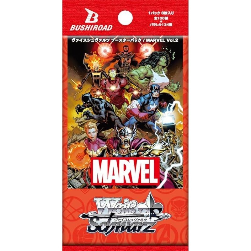 ヴァイスシュヴァルツ MARVEL vol.2 未開封カートン ヴァイス