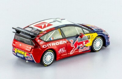 Citroën C4 WRC 2008 Sebastian Loeb - Elena Rare Rally Diecast Car