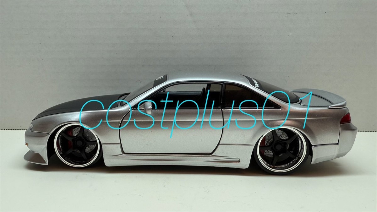 JADA OPTION D 1998 NISSAN 240SX S 14 1:24 SILVER *** | eBay
