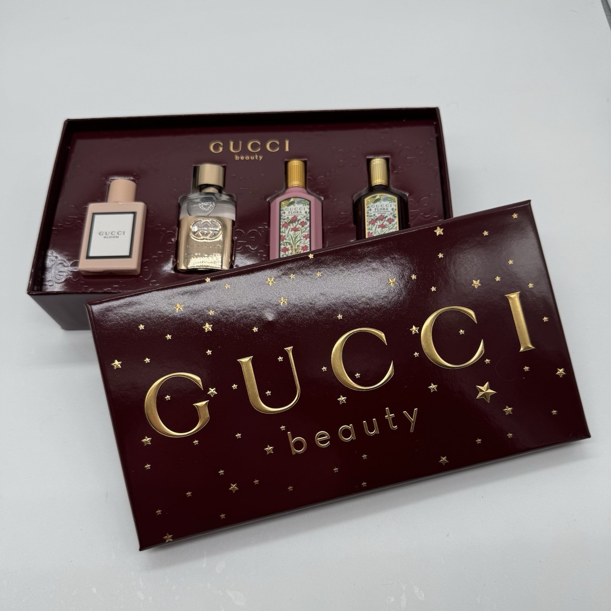 Gucci Beauty 4PC Mini Perfume Gift Set New In Box | eBay