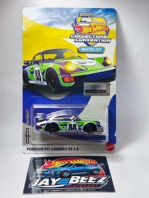 Hot Wheels 2025 Malaysia Convention Porsche 911 Carrera RS 3.8 SN