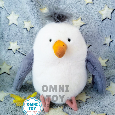 Jellycat CHIP SEAGULL Soft Plush Toy Fun Stuffed Ocean Sea Bird
