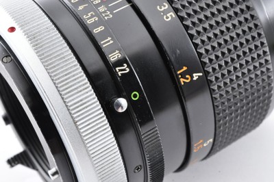 Canon FD 100mm f2.8 S.S.C. SSC 