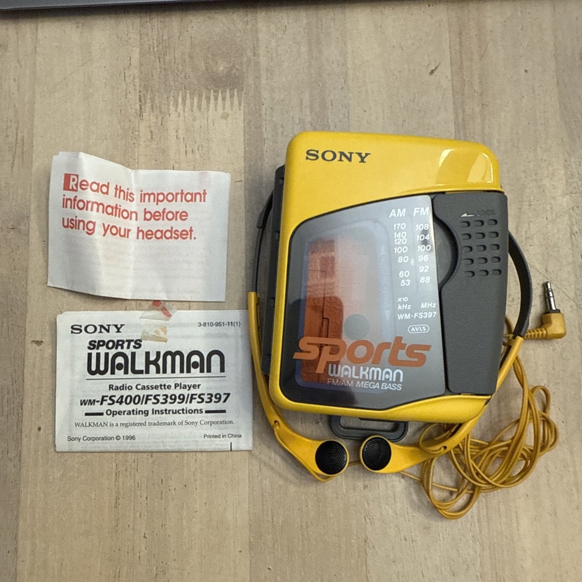 SONY WALKMAN ウォークマン WM-104 動作未確認 ジャンク SONYソニー