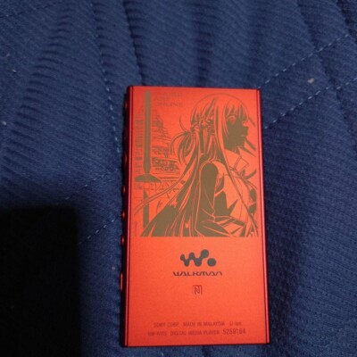 SONY NW-A105 Walkman Digital Music Player Sword Art Online Asuna