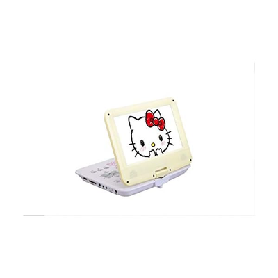 HELLO KITTY portable DVD player AVOX 9-inch yellow ADP-9030MKTY-Y