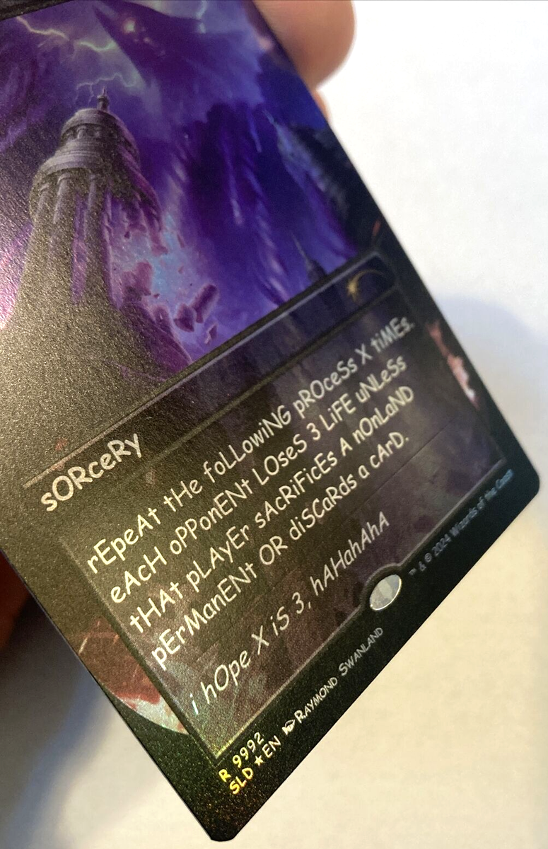 マジック：ザ・ギャザリング empyrean rapture rainbow foil マジック