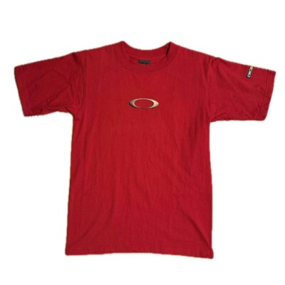 2000s USA-Made OAKLEY Software 3D Logo T-Shirt | Vintage 90s/00s