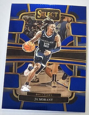 Ja Morant 2023-24 Panini Select Basketball Trading Card Memphis
