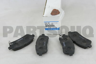 DNY03328Z Genuine Mazda PAD SUB SET,FRT CALIPER DNY0-33-28Z | eBay